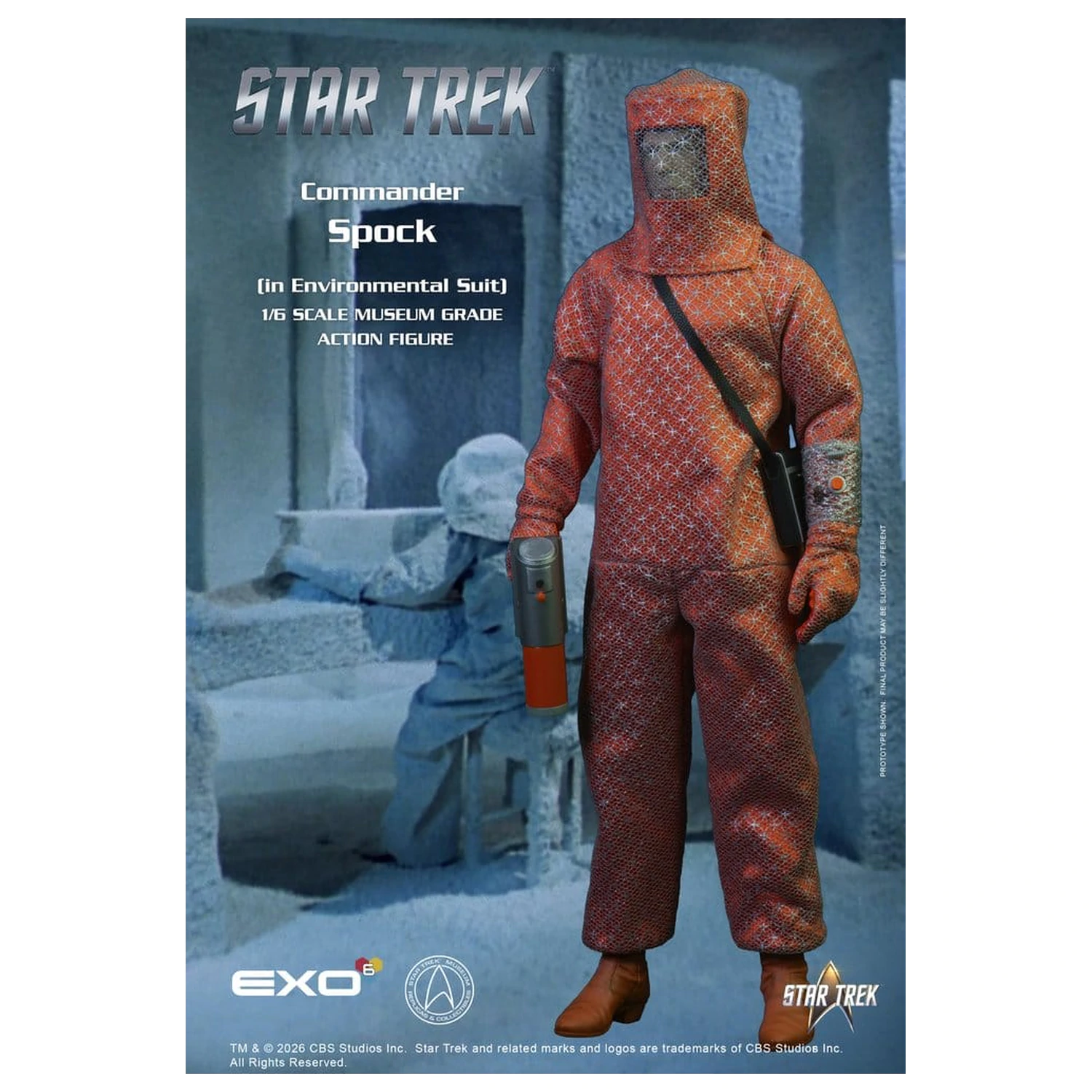 Star Trek: The Original Series Figurina de acțiune 1/6 Spock (in Environmental Suit) 30 cm poza produsului