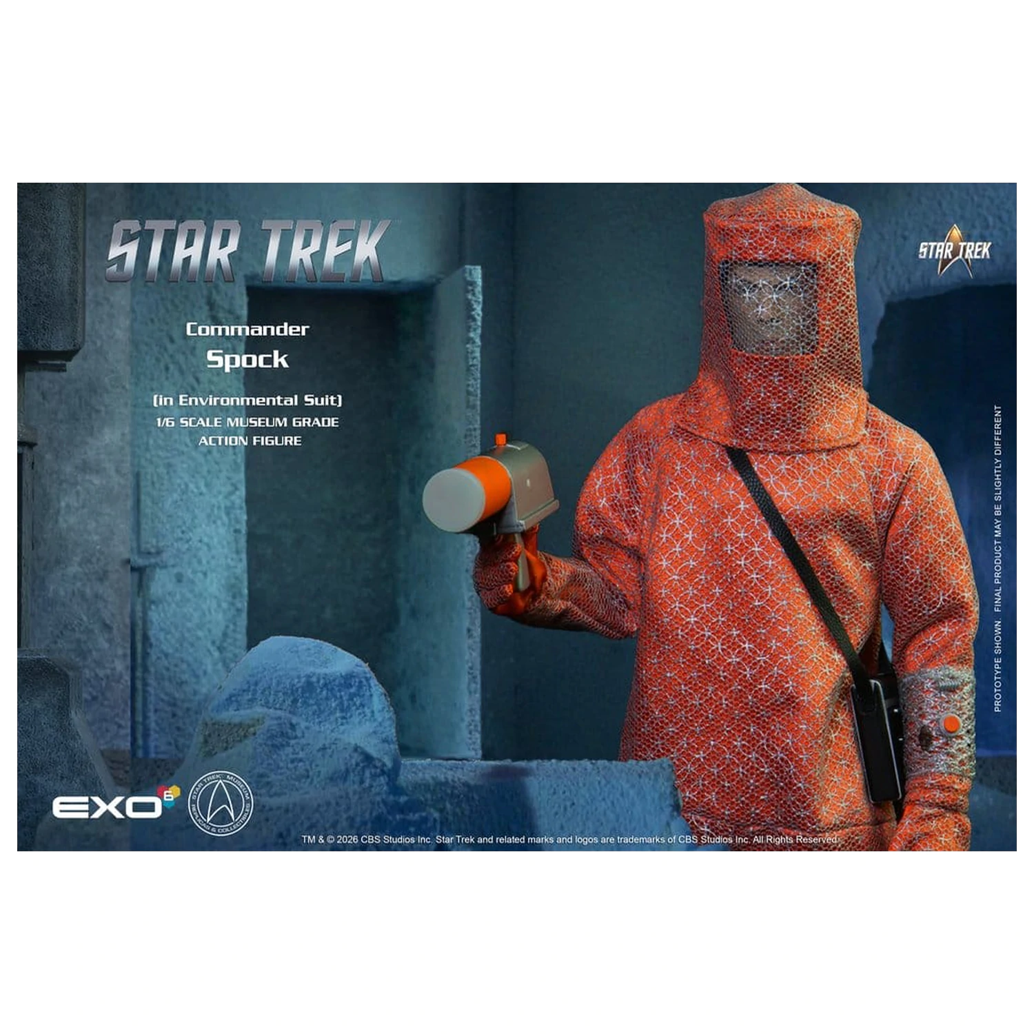 Star Trek: The Original Series Figurina de acțiune 1/6 Spock (in Environmental Suit) 30 cm poza produsului