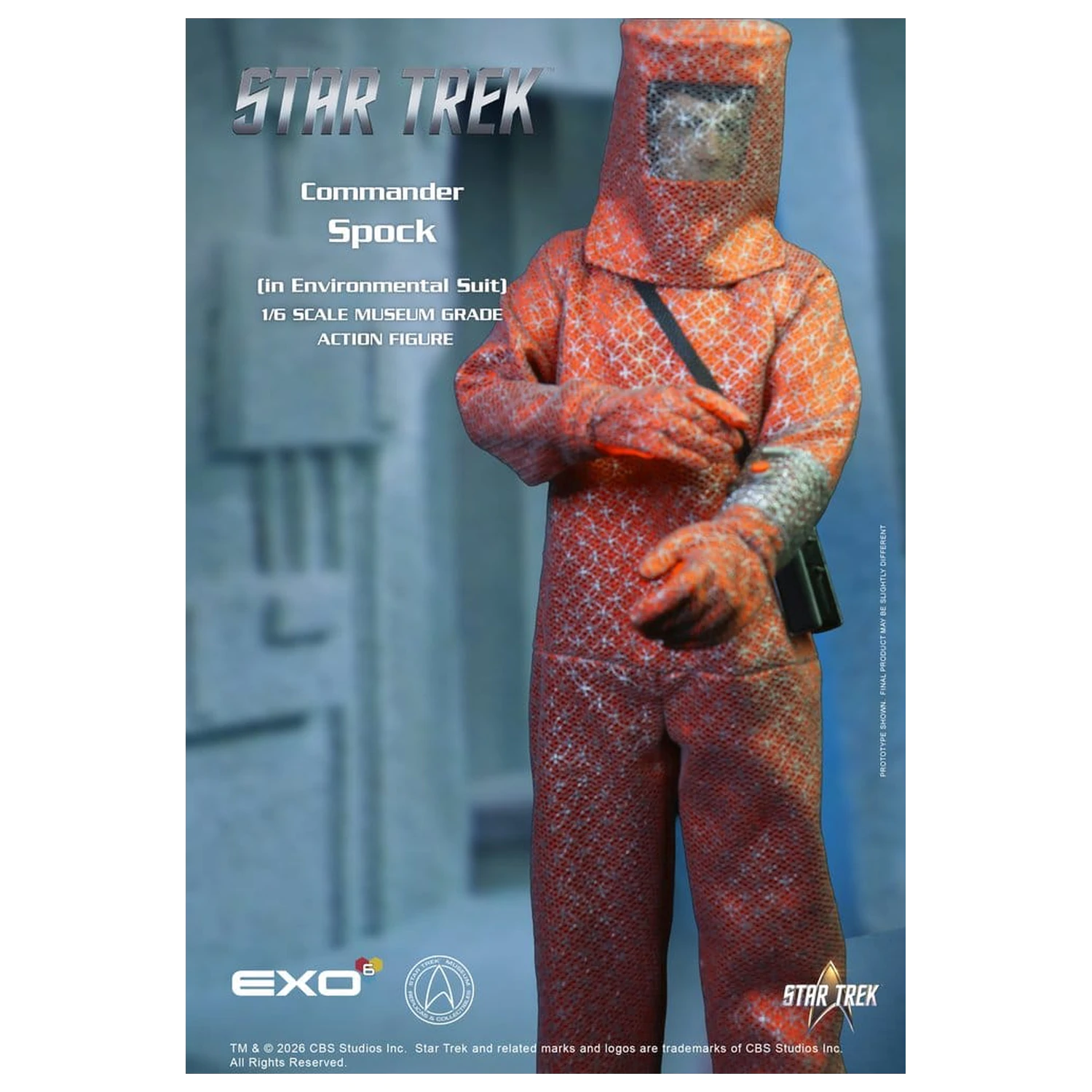 Star Trek: The Original Series Figurina de acțiune 1/6 Spock (in Environmental Suit) 30 cm poza produsului