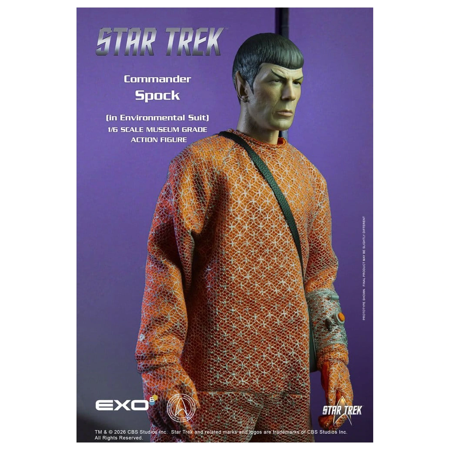 Star Trek: The Original Series Figurina de acțiune 1/6 Spock (in Environmental Suit) 30 cm poza produsului