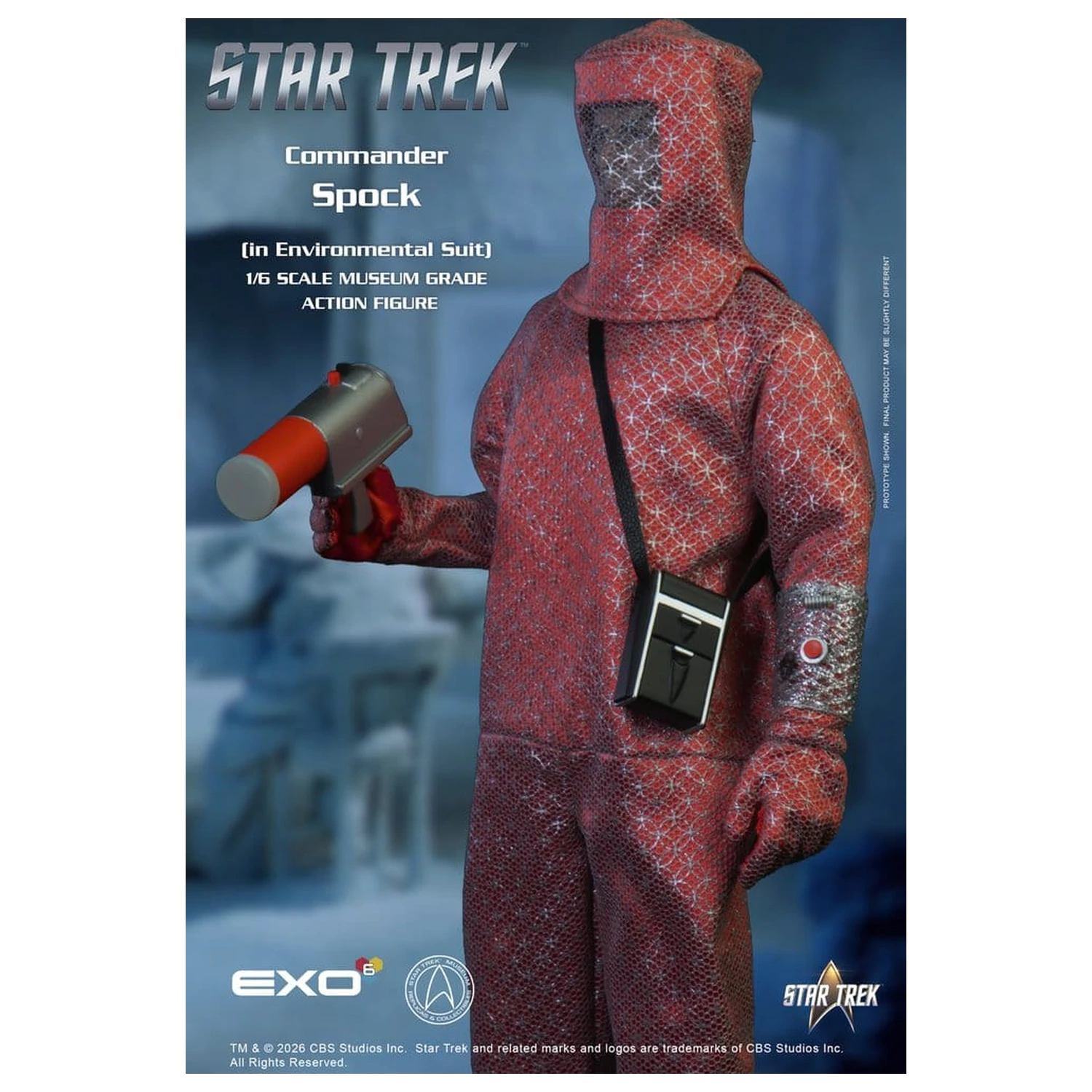 Star Trek: The Original Series Figurina de acțiune 1/6 Spock (in Environmental Suit) 30 cm poza produsului