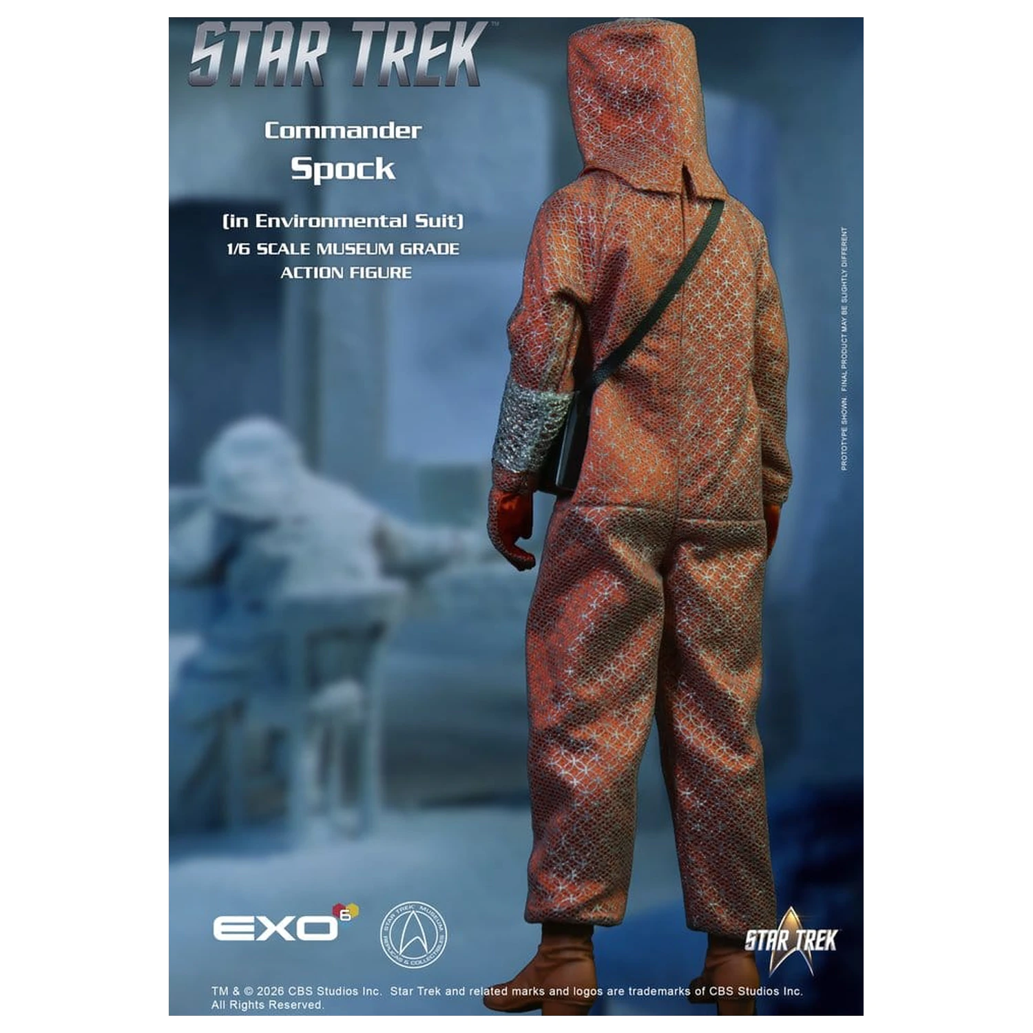 Star Trek: The Original Series Figurina de acțiune 1/6 Spock (in Environmental Suit) 30 cm poza produsului
