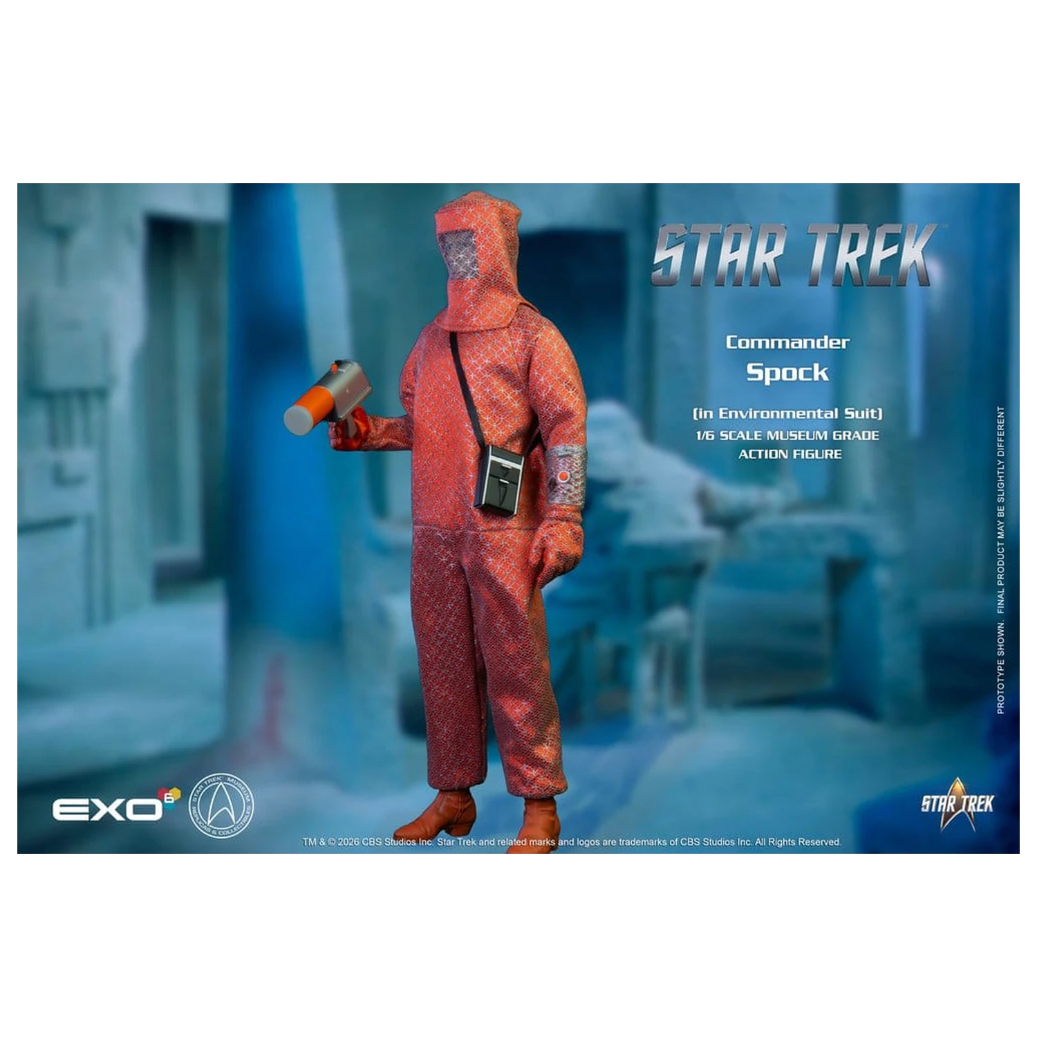 Star Trek: The Original Series Figurina de acțiune 1/6 Spock (in Environmental Suit) 30 cm poza produsului