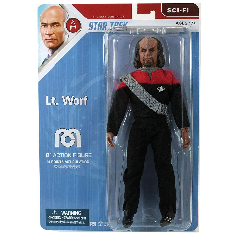 Star Trek TNG Figurina de acțiune Lt. Worf Limited Edition 20 cm poza produsului