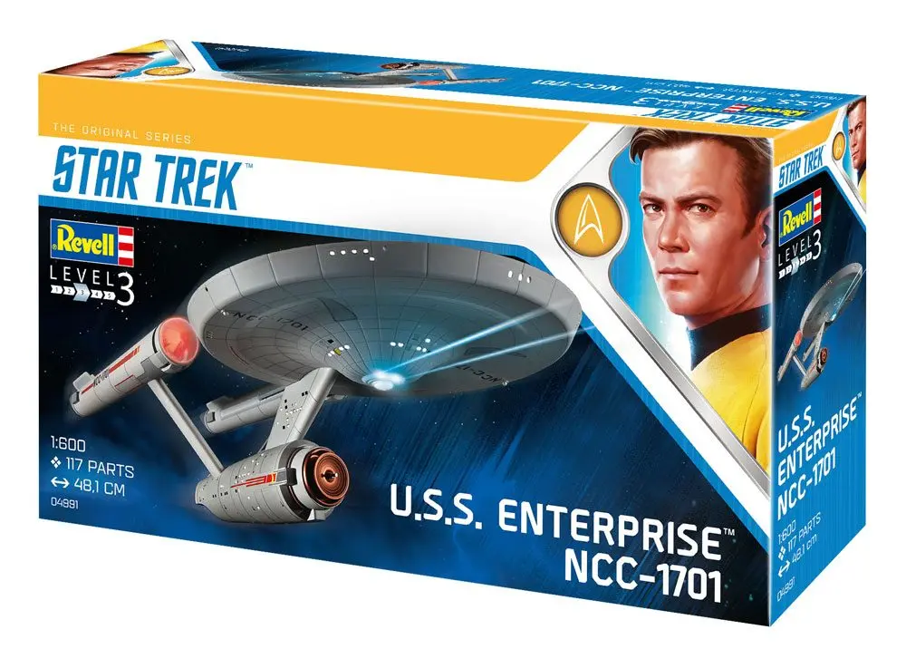 Kit model Star Trek TOS 1/600 U.S.S. Enterprise NCC-1701 48 cm poza produsului
