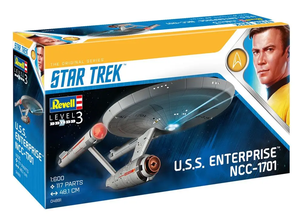 Kit model Star Trek TOS 1/600 U.S.S. Enterprise NCC-1701 48 cm poza produsului
