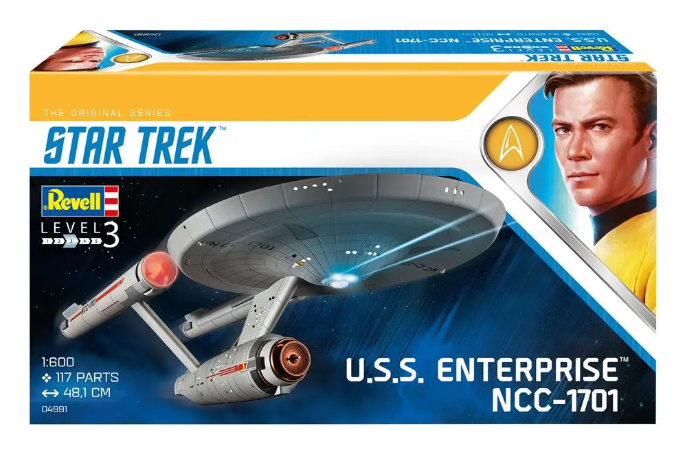 Kit model Star Trek TOS 1/600 U.S.S. Enterprise NCC-1701 48 cm poza produsului