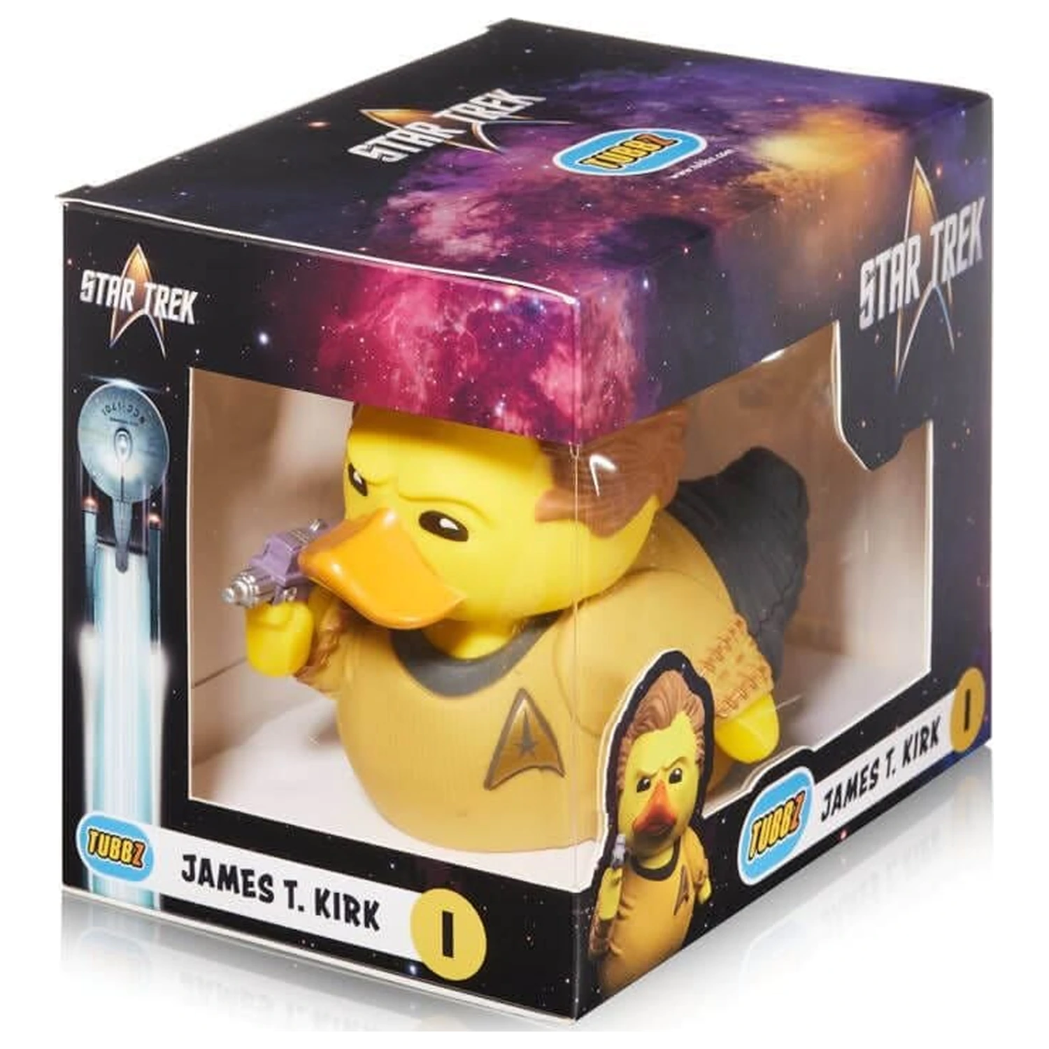 Star Trek Tubbz PVC Figurina James T. Kirk Boxed Edition 10 cm poza produsului