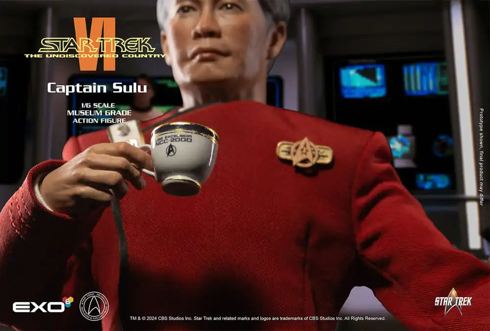 Star Trek VI: The Undiscovered Country Figurina de Acțiune 1/6 Captain Hikaru Sulu 28 cm poza produsului