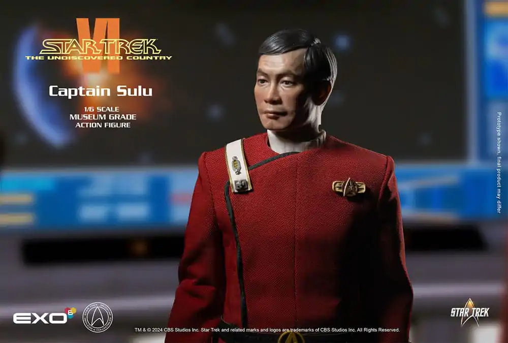 Star Trek VI: The Undiscovered Country Figurina de Acțiune 1/6 Captain Hikaru Sulu 28 cm poza produsului