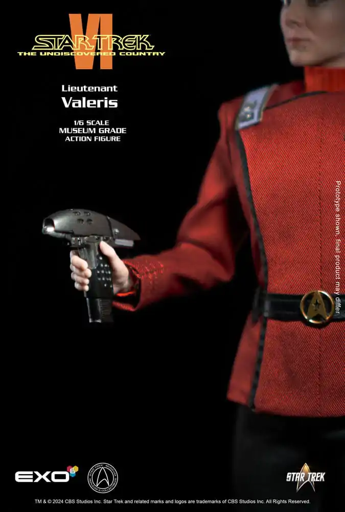 Star Trek VI: The Undiscovered Country Figurina de Acțiune 1/6 Locotenent Valeris 28 cm poza produsului