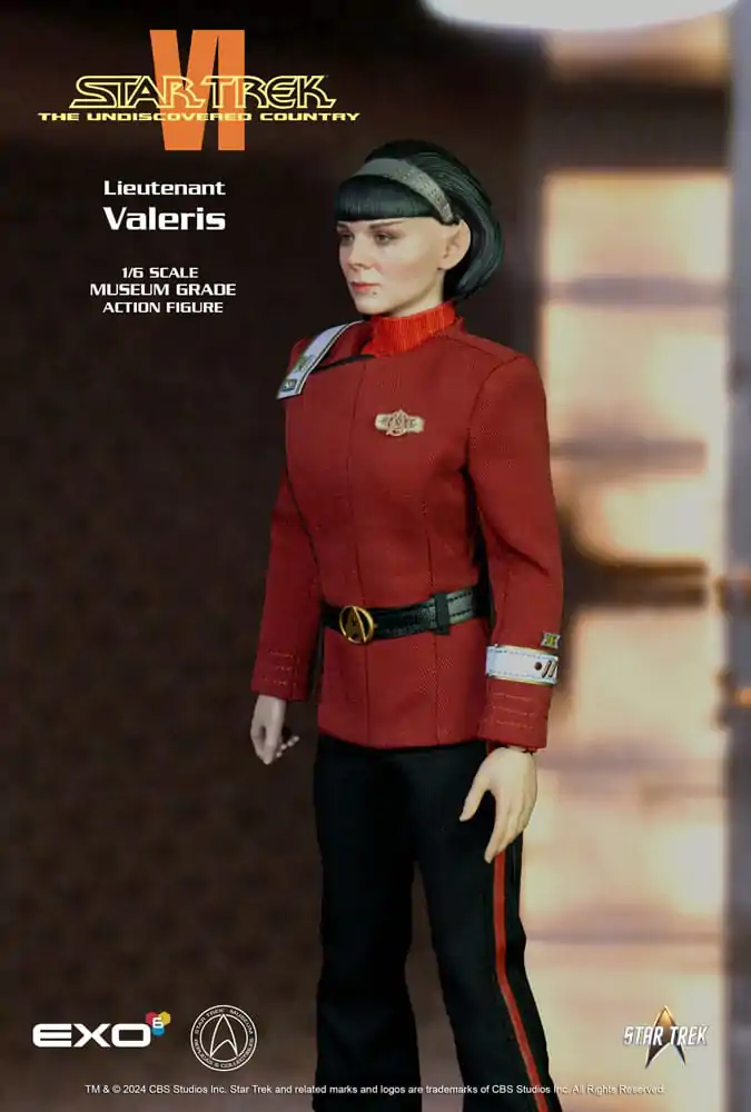 Star Trek VI: The Undiscovered Country Figurina de Acțiune 1/6 Locotenent Valeris 28 cm poza produsului