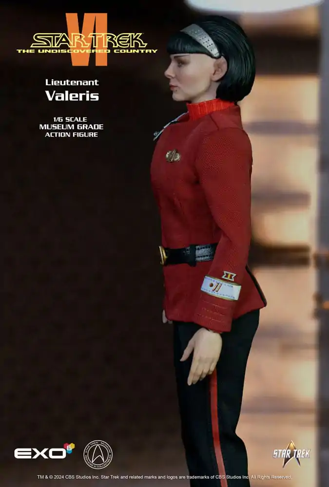 Star Trek VI: The Undiscovered Country Figurina de Acțiune 1/6 Locotenent Valeris 28 cm poza produsului