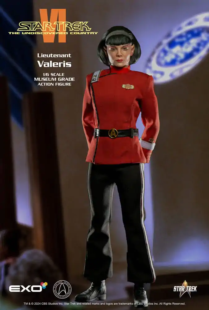 Star Trek VI: The Undiscovered Country Figurina de Acțiune 1/6 Locotenent Valeris 28 cm poza produsului