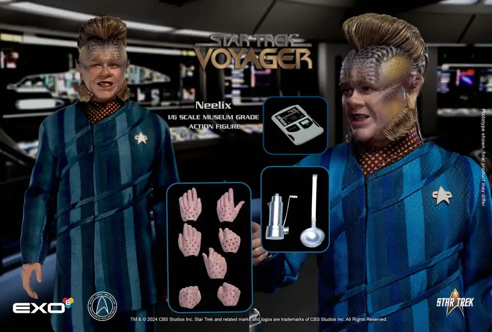 Star Trek: Voyager Action Figure 1/6 Neelix 29 cm Figurina de acțiune poza produsului