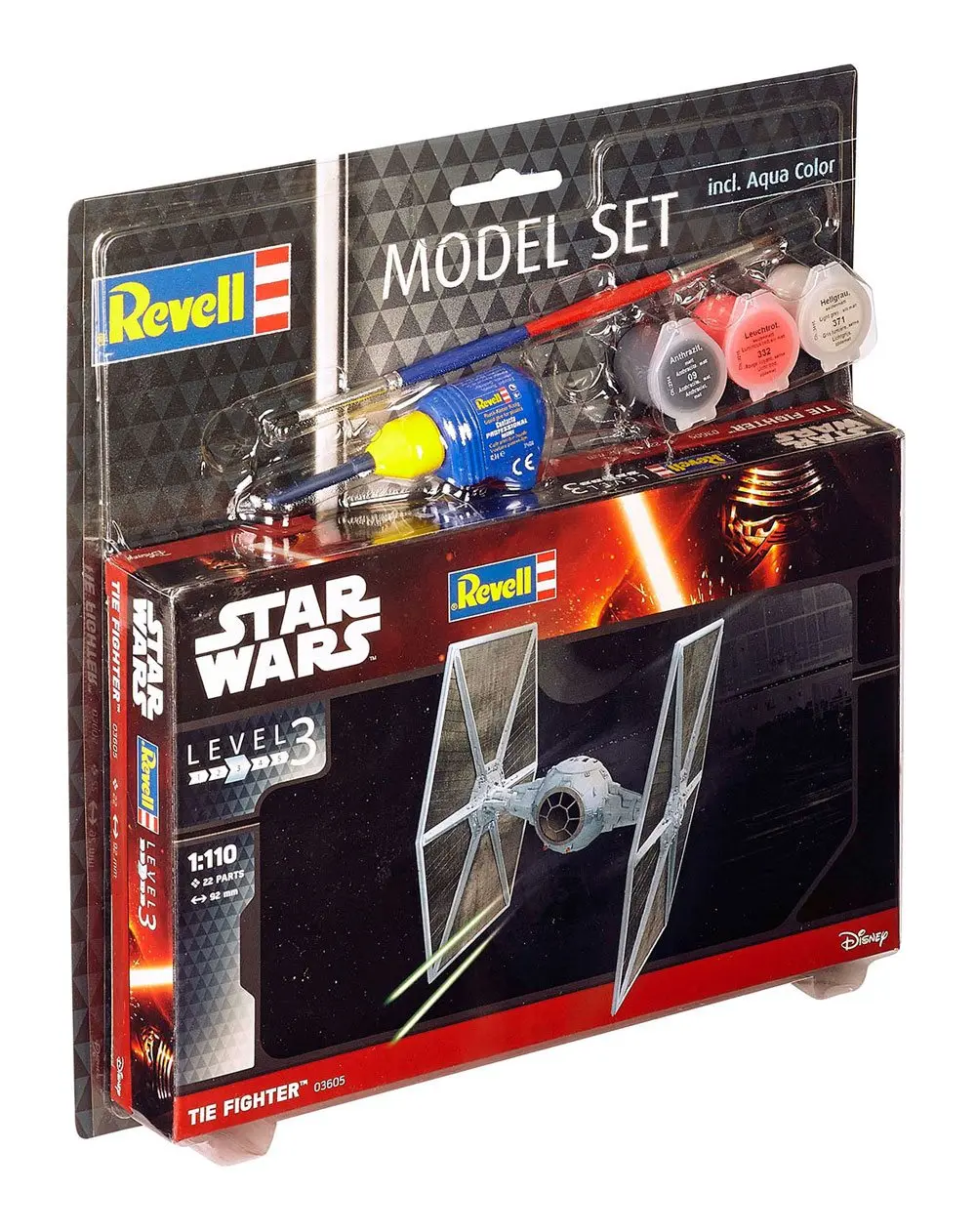 Set model Star Wars 1/110 Set model TIE Fighter 9 cm poza produsului