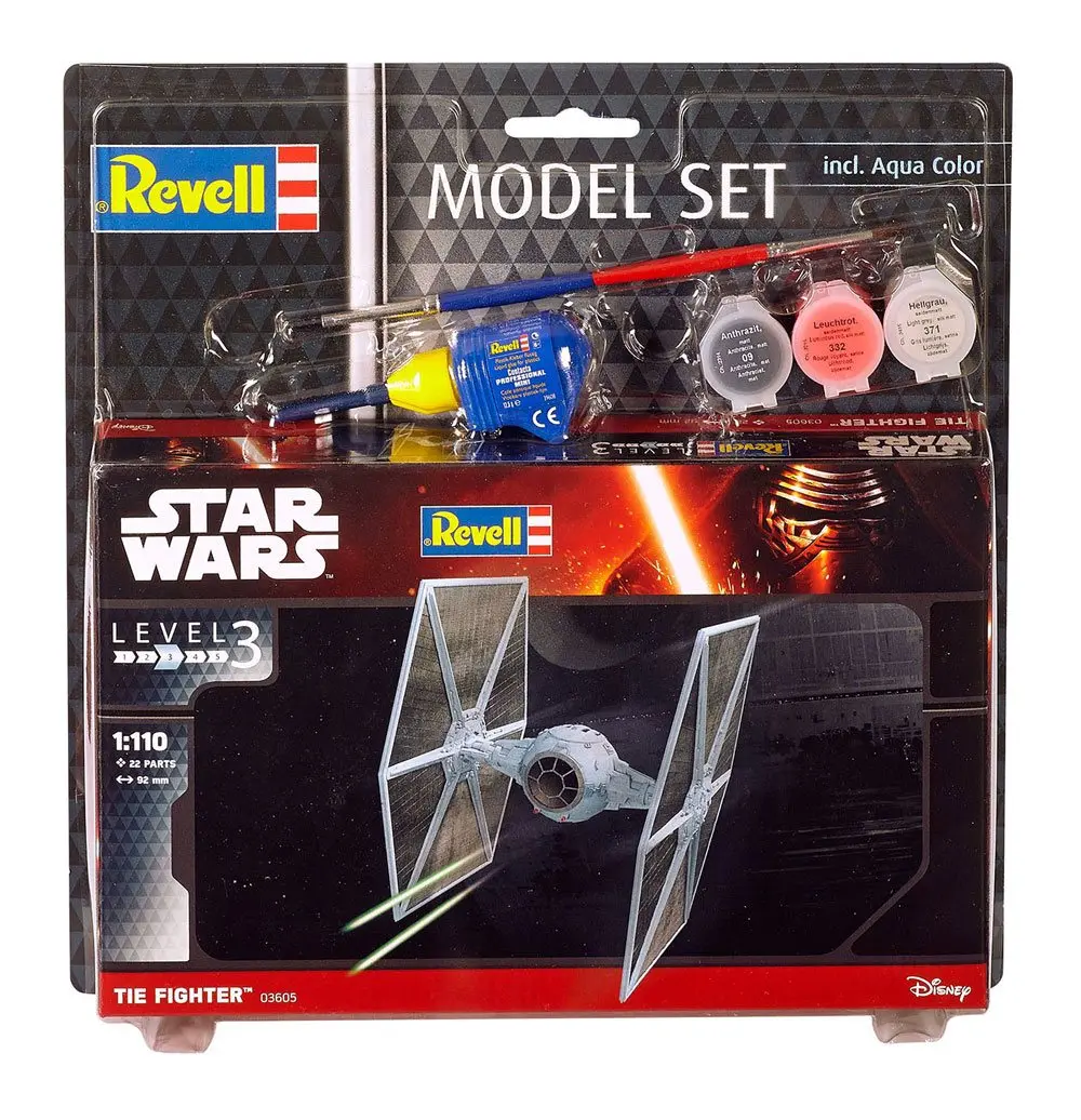 Set model Star Wars 1/110 Set model TIE Fighter 9 cm poza produsului