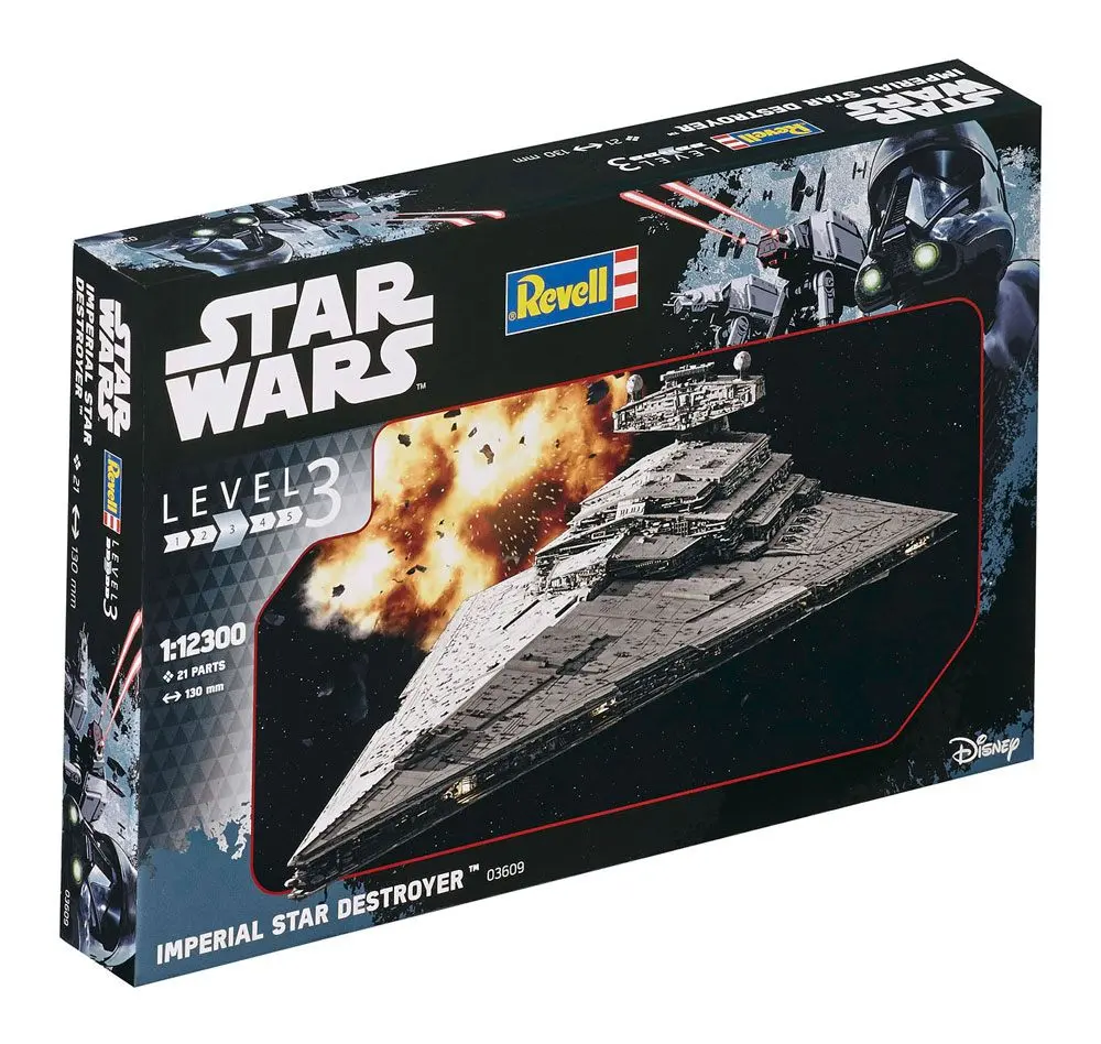 Star Wars Model Kit 1/12300 Distrugător Stelar Imperial 13 cm poza produsului
