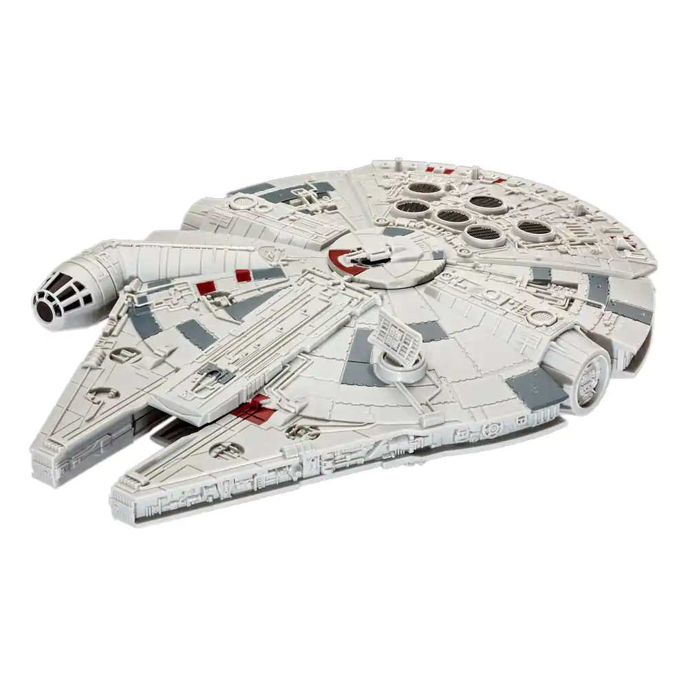 Star Wars Model Kit 1/164 Millennium Falcon 21 cm - Set model poza produsului