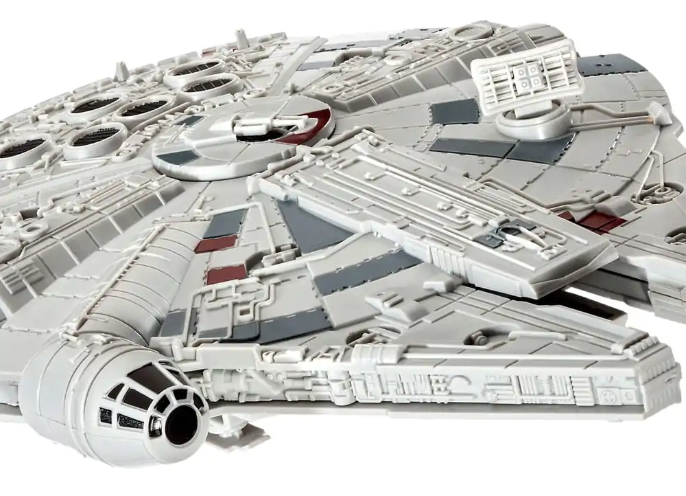Star Wars Model Kit 1/164 Millennium Falcon 21 cm - Set model poza produsului