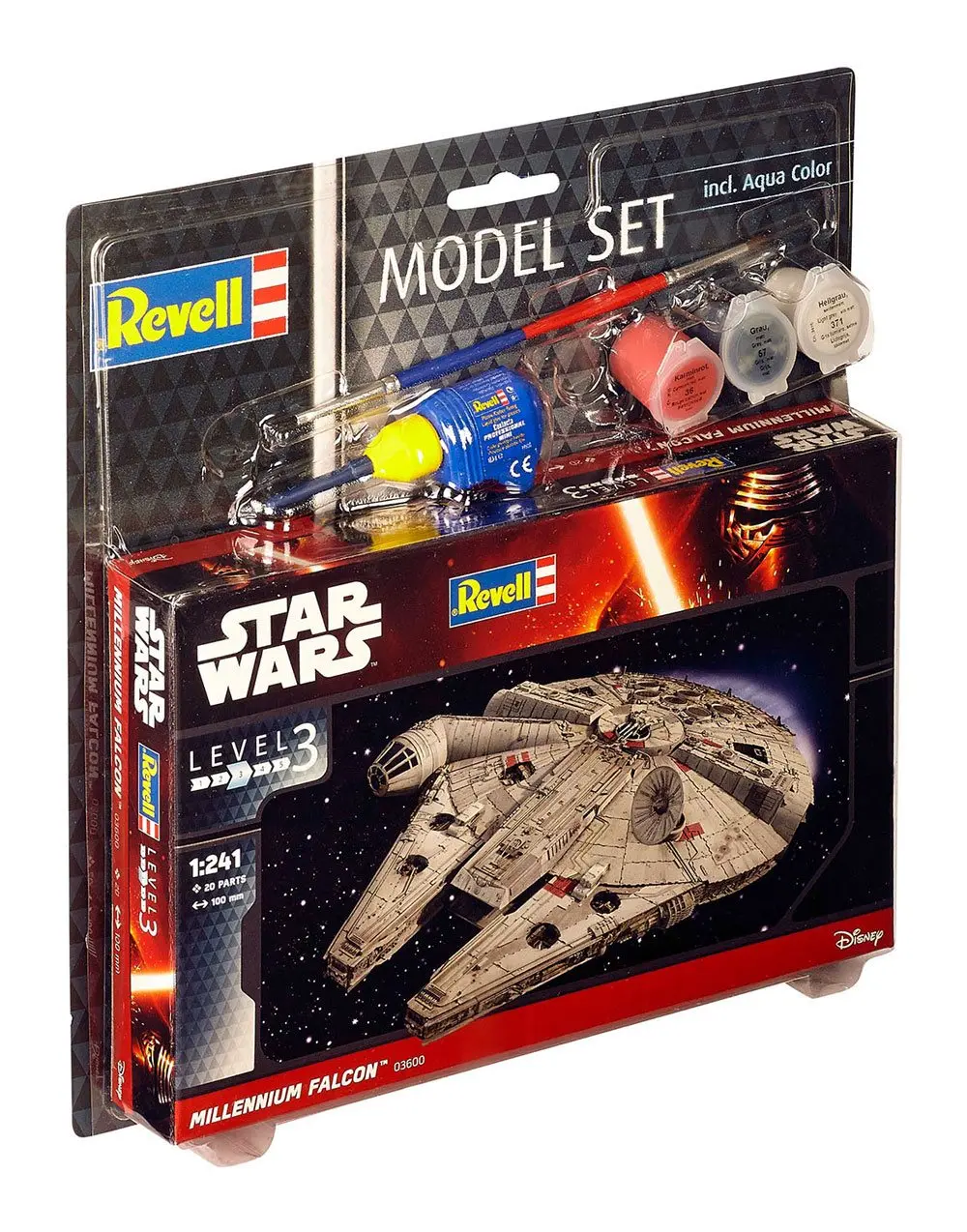 Set model Star Wars 1/241 Set model Millennium Falcon 10 cm poza produsului