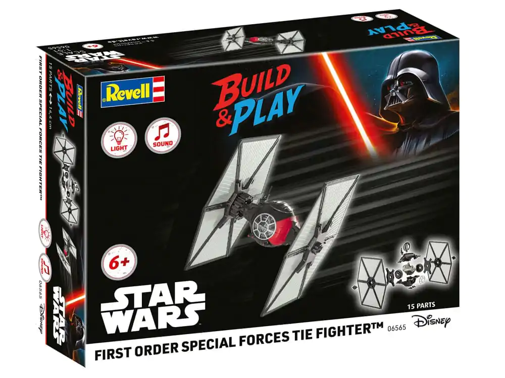 Star Wars Model Kit 1/51 First Order Special Forces TIE Fighter 14 cm poza produsului