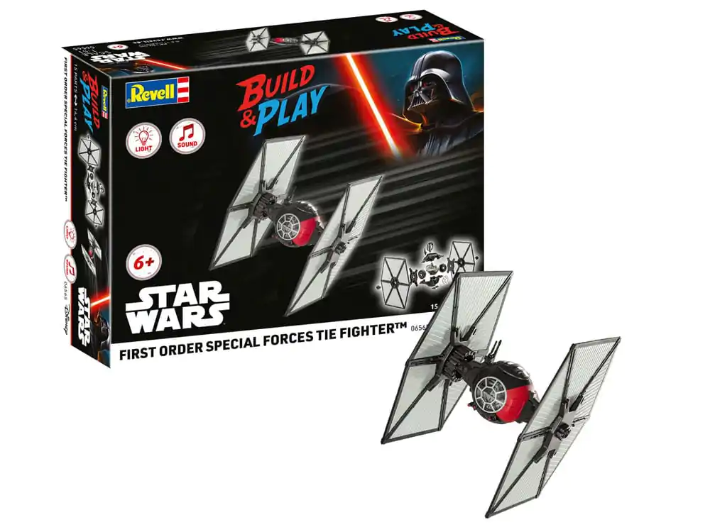Star Wars Model Kit 1/51 First Order Special Forces TIE Fighter 14 cm poza produsului