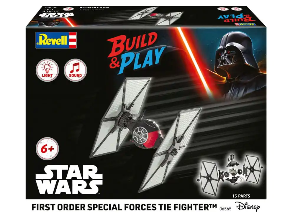 Star Wars Model Kit 1/51 First Order Special Forces TIE Fighter 14 cm poza produsului