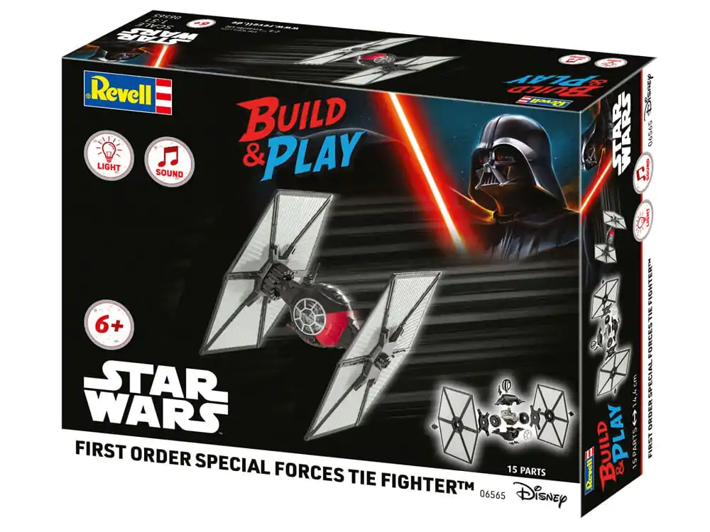 Star Wars Model Kit 1/51 First Order Special Forces TIE Fighter 14 cm poza produsului