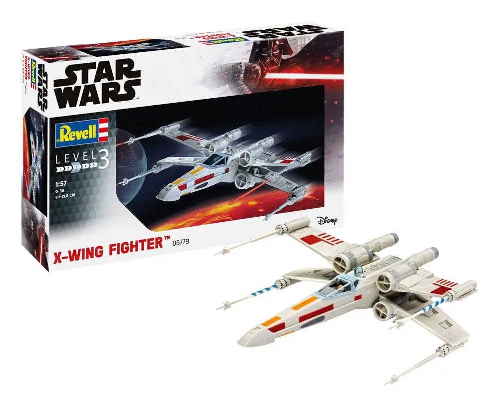 Star Wars Model Kit 1/57 Avion de Luptă X-wing 22 cm poza produsului