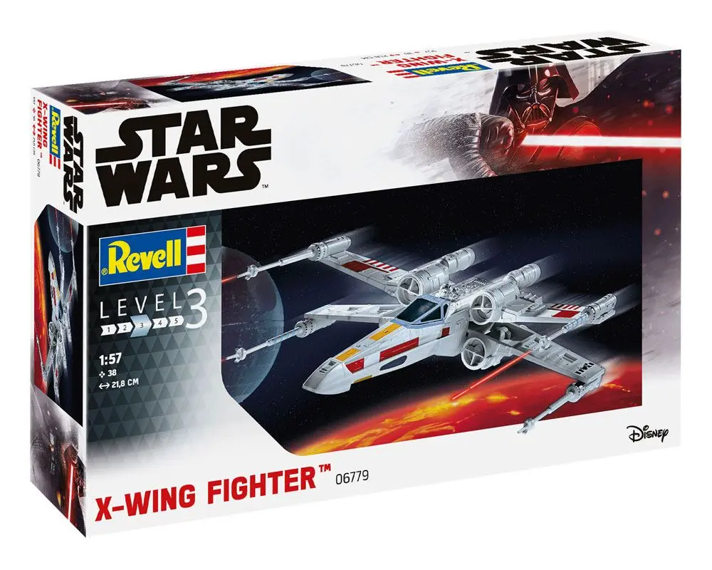 Star Wars Model Kit 1/57 Avion de Luptă X-wing 22 cm poza produsului