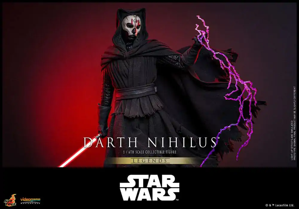 Figurină de acțiune Star Wars 1/6 Darth Nihilus 31 cm poza produsului