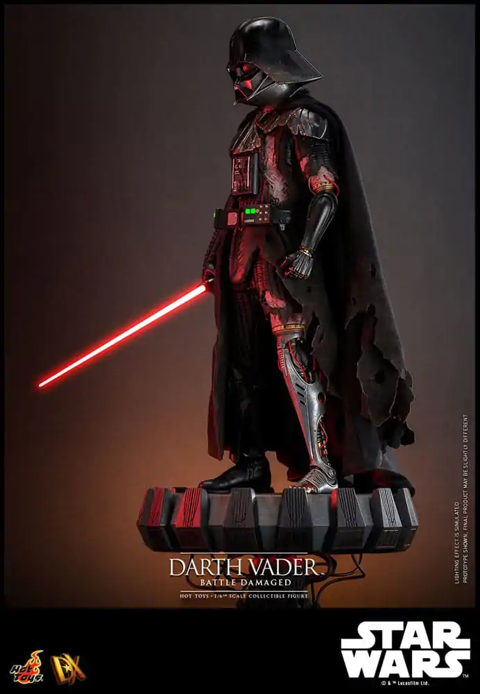 Figurină de acțiune Star Wars 1/6 Darth Vader (Battle Damaged) 35 cm poza produsului