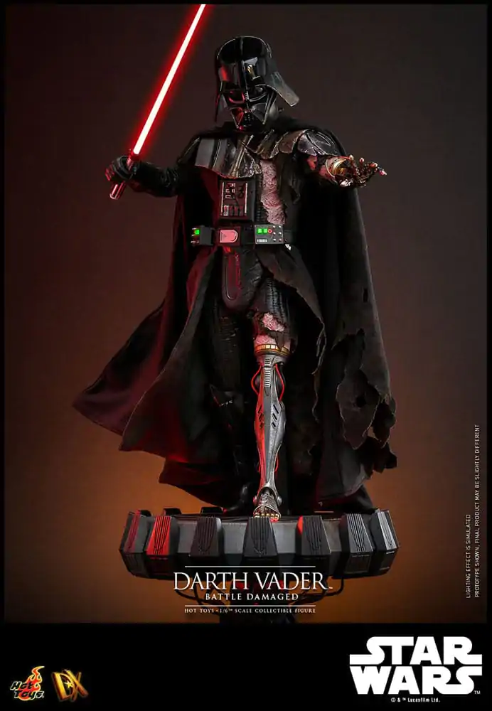 Figurină de acțiune Star Wars 1/6 Darth Vader (Battle Damaged) 35 cm poza produsului