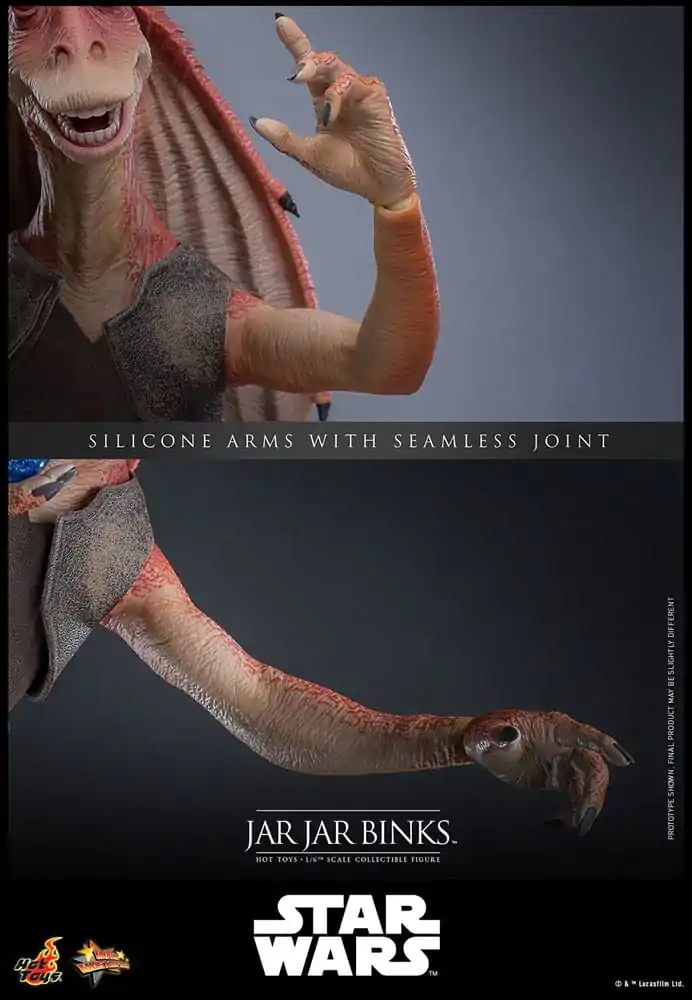 Star Wars Figurina de actiune 1/6 Jar Jar Binks 33 cm poza produsului