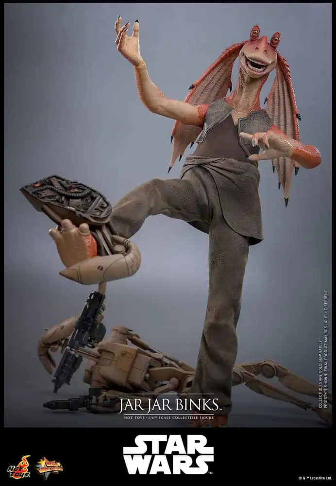 Star Wars Figurina de actiune 1/6 Jar Jar Binks 33 cm poza produsului