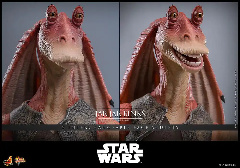 Star Wars Figurina de actiune 1/6 Jar Jar Binks 33 cm poza produsului