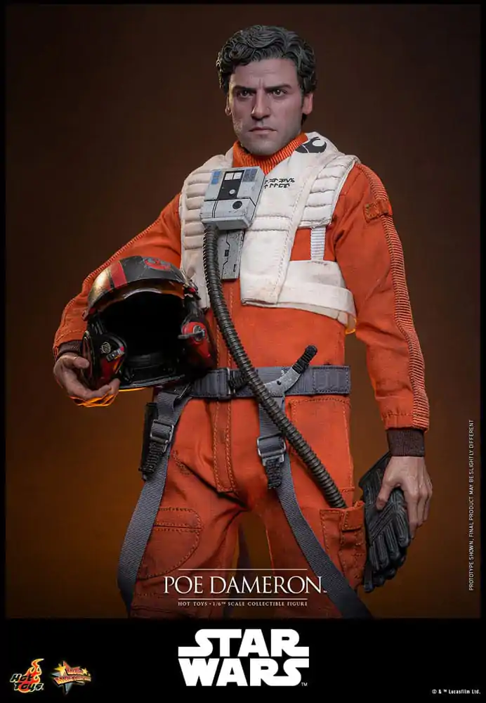 Star Wars Figurină de acțiune 1/6 Poe Dameron 30 cm poza produsului