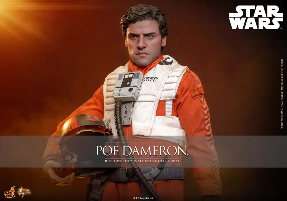 Star Wars Figurină de acțiune 1/6 Poe Dameron 30 cm poza produsului