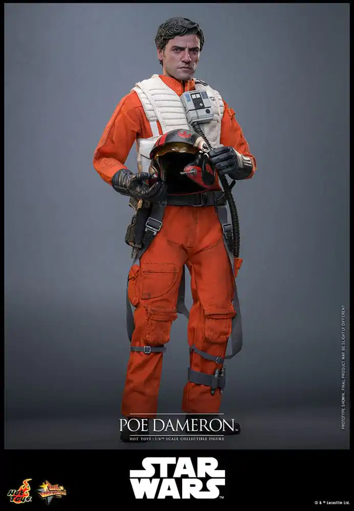 Star Wars Figurină de acțiune 1/6 Poe Dameron 30 cm poza produsului