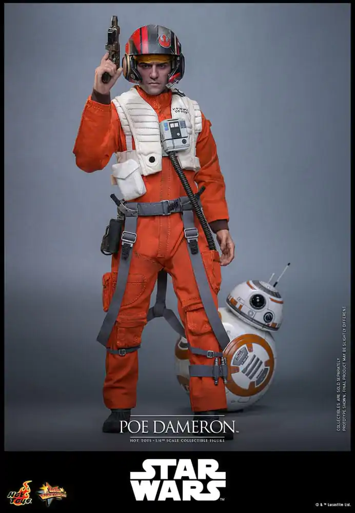 Star Wars Figurină de acțiune 1/6 Poe Dameron 30 cm poza produsului