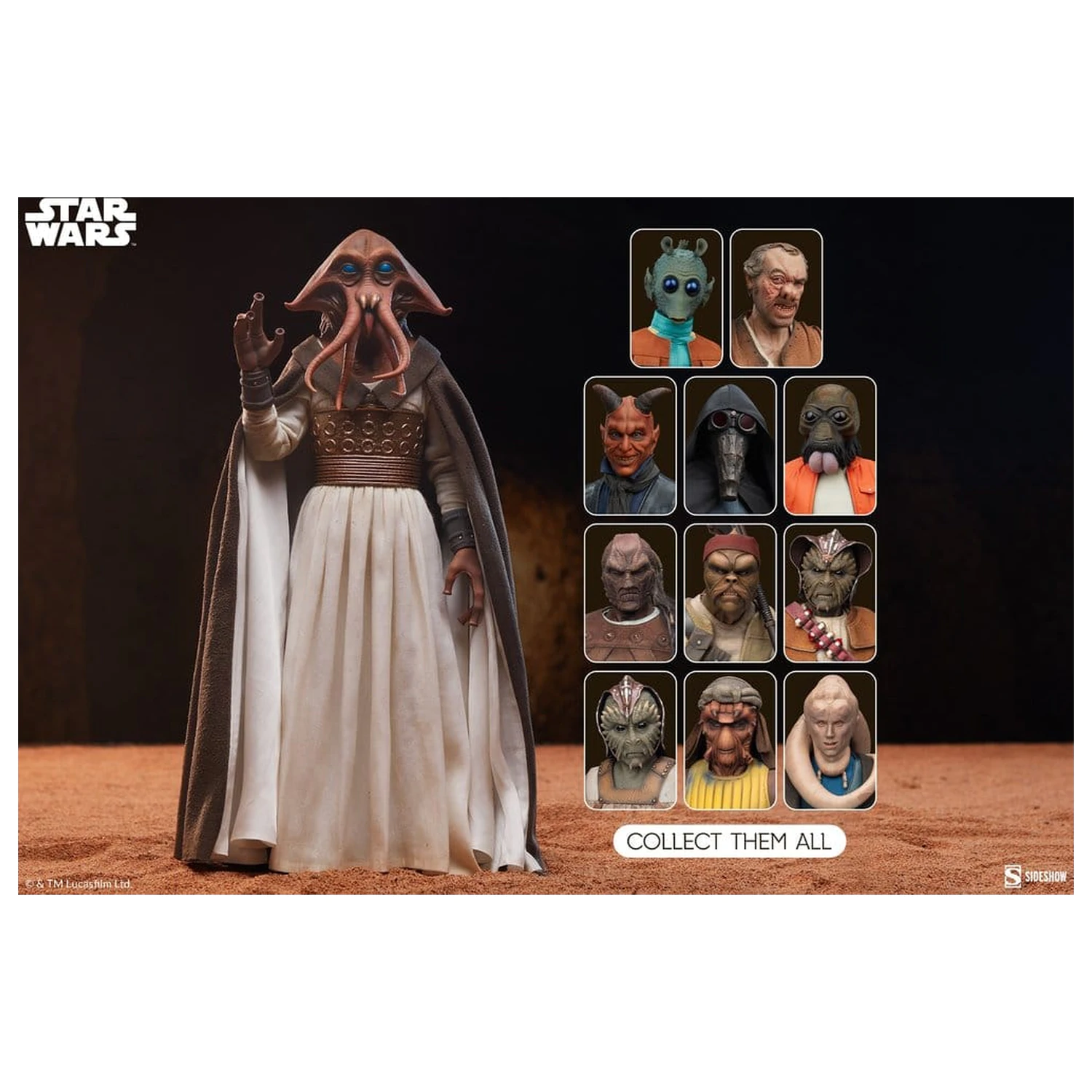 Star Wars Figurina de actiune 1/6 Tessek 32 cm poza produsului