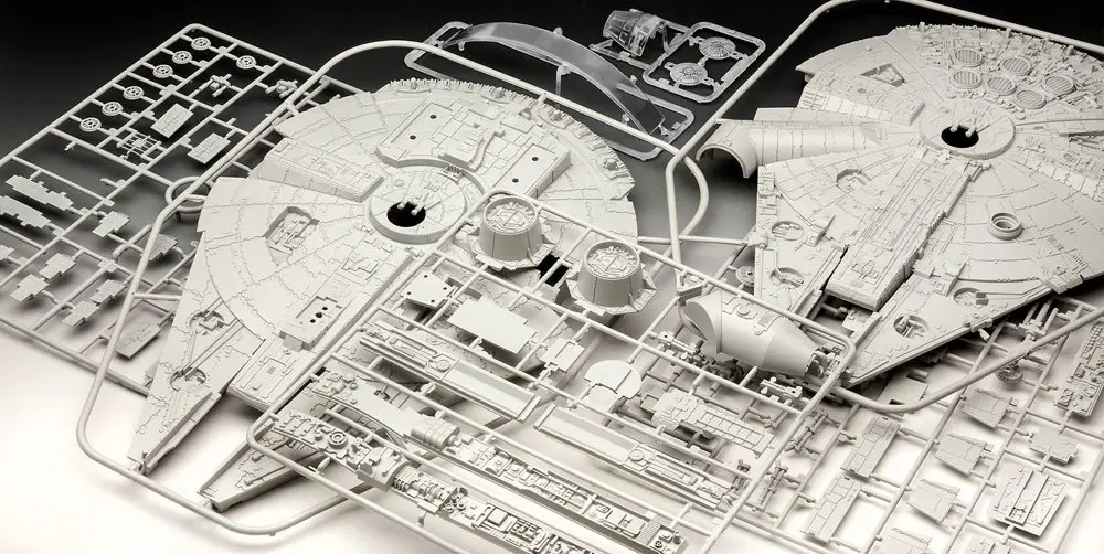 Star Wars Kit de model 1/72 Millennium Falcon 38 cm poza produsului