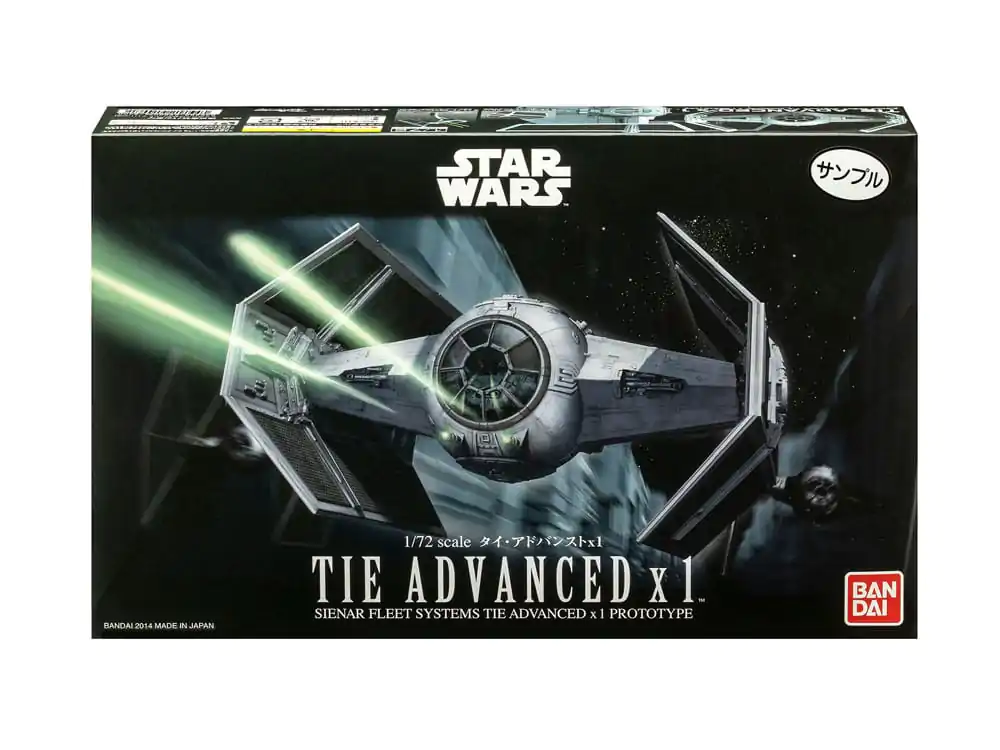 Star Wars Model Kit 1/72 TIE Advanced x1 10 cm poza produsului