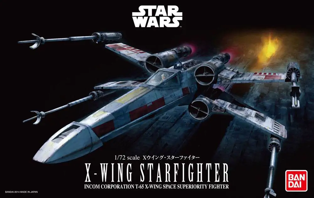 Star Wars Kit Model Plastic 1/72 X-Wing Starfighter poza produsului