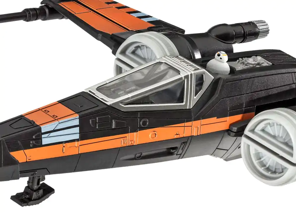 Star Wars Model Kit 1/78 Avion de luptă X-Wing al lui Poe 22 cm poza produsului