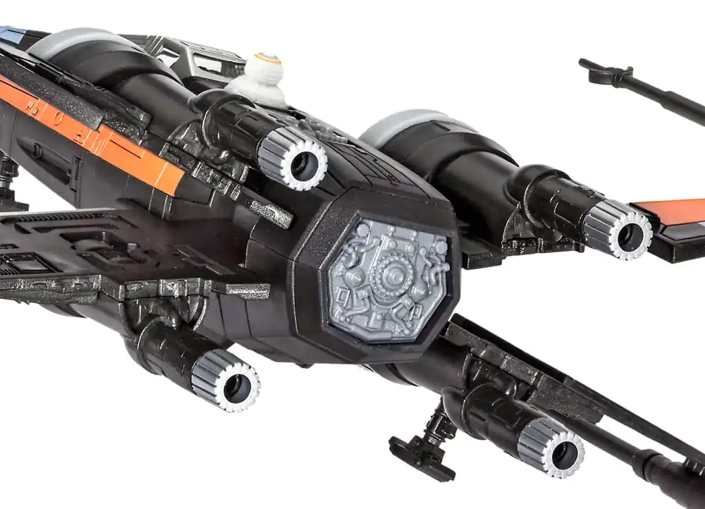 Star Wars Model Kit 1/78 Avion de luptă X-Wing al lui Poe 22 cm poza produsului