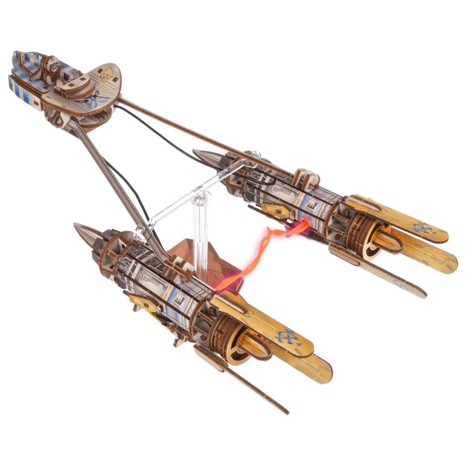 Star Wars 3D puzzle din lemn Podracerul lui Anakin Skywalker poza produsului