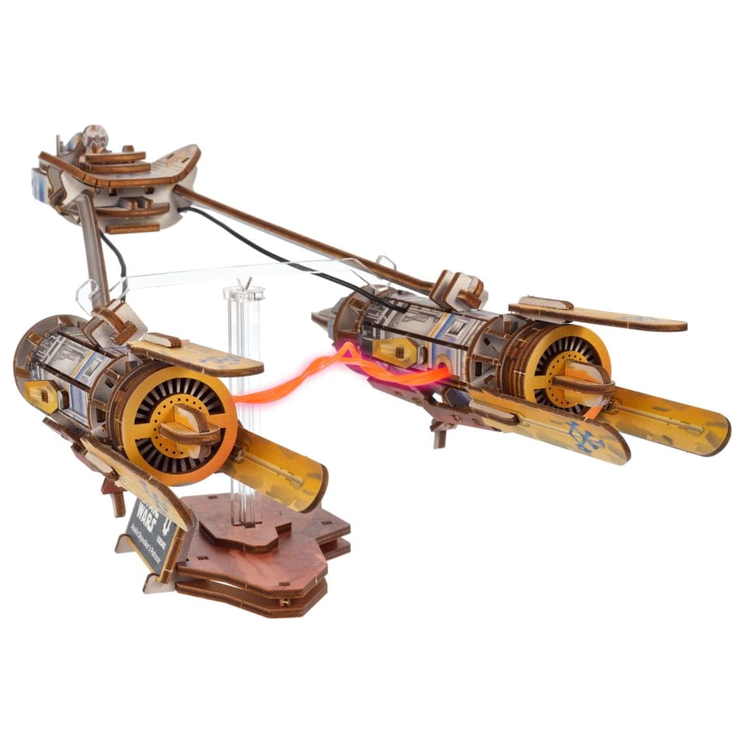 Star Wars 3D puzzle din lemn Podracerul lui Anakin Skywalker poza produsului