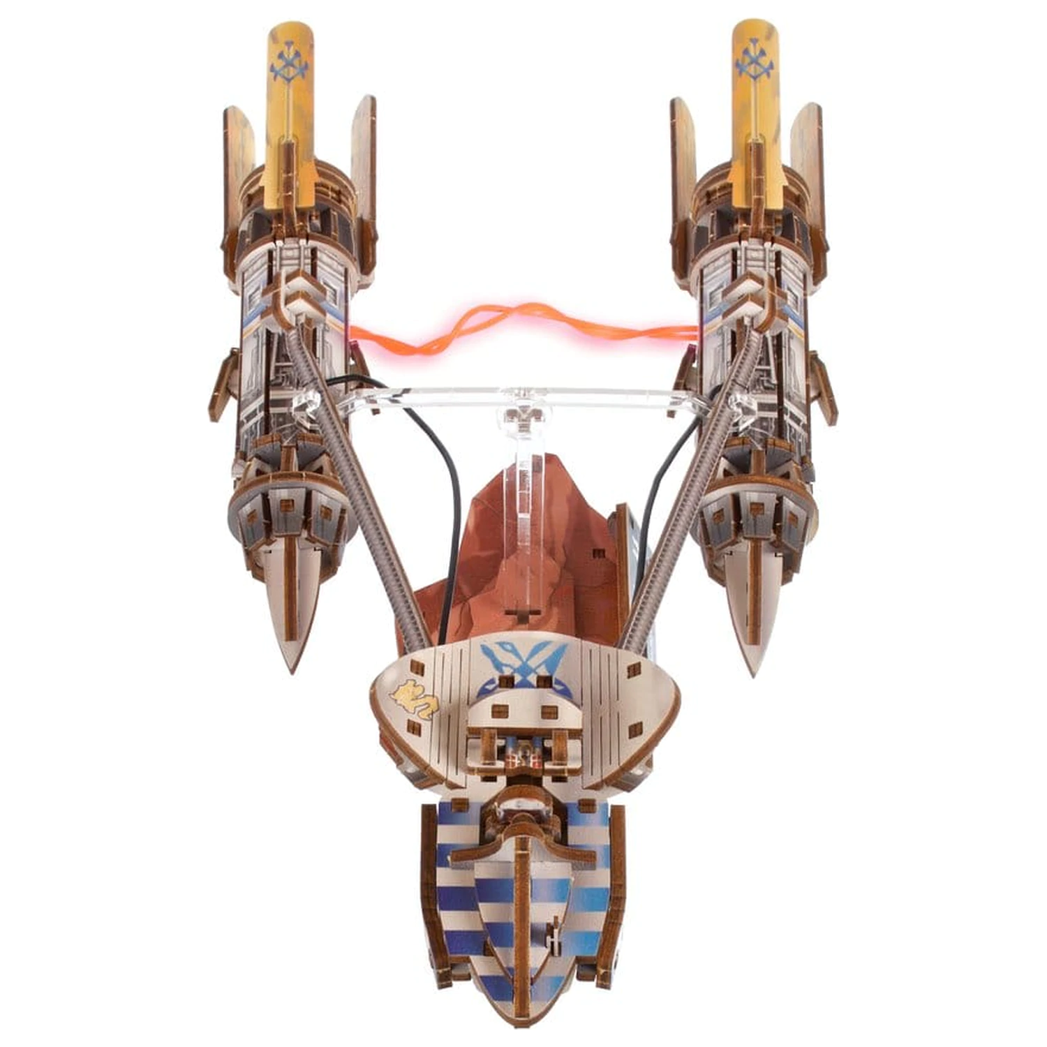 Star Wars 3D puzzle din lemn Podracerul lui Anakin Skywalker poza produsului